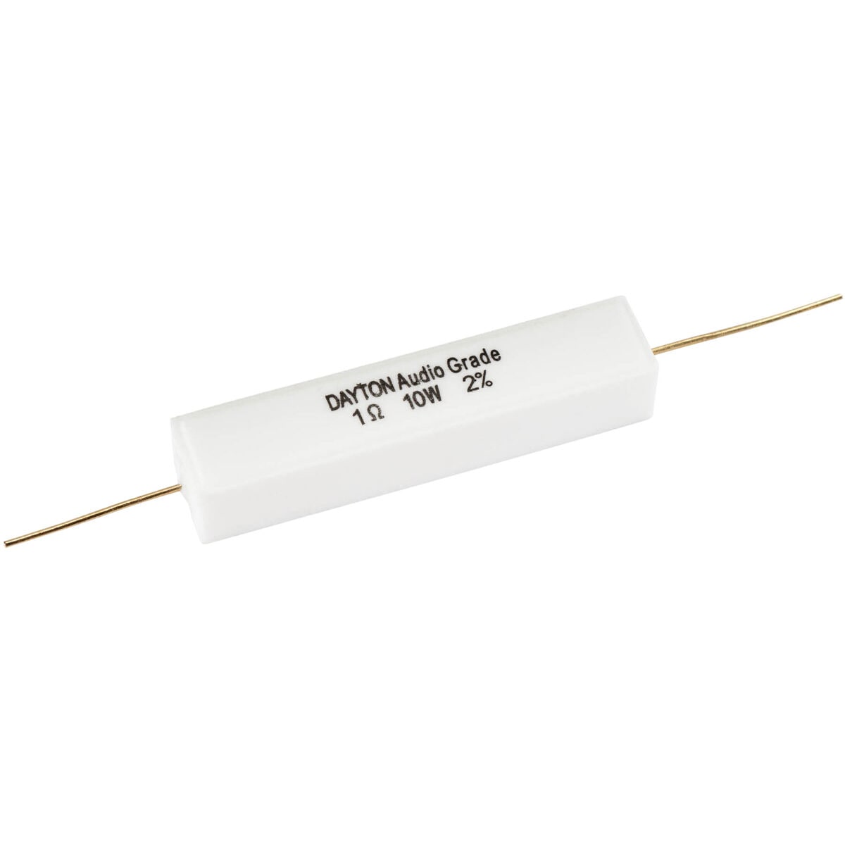 Dayton Audio DNR-1.0 1 Ohm 10W Precision Audio Grade Resistor