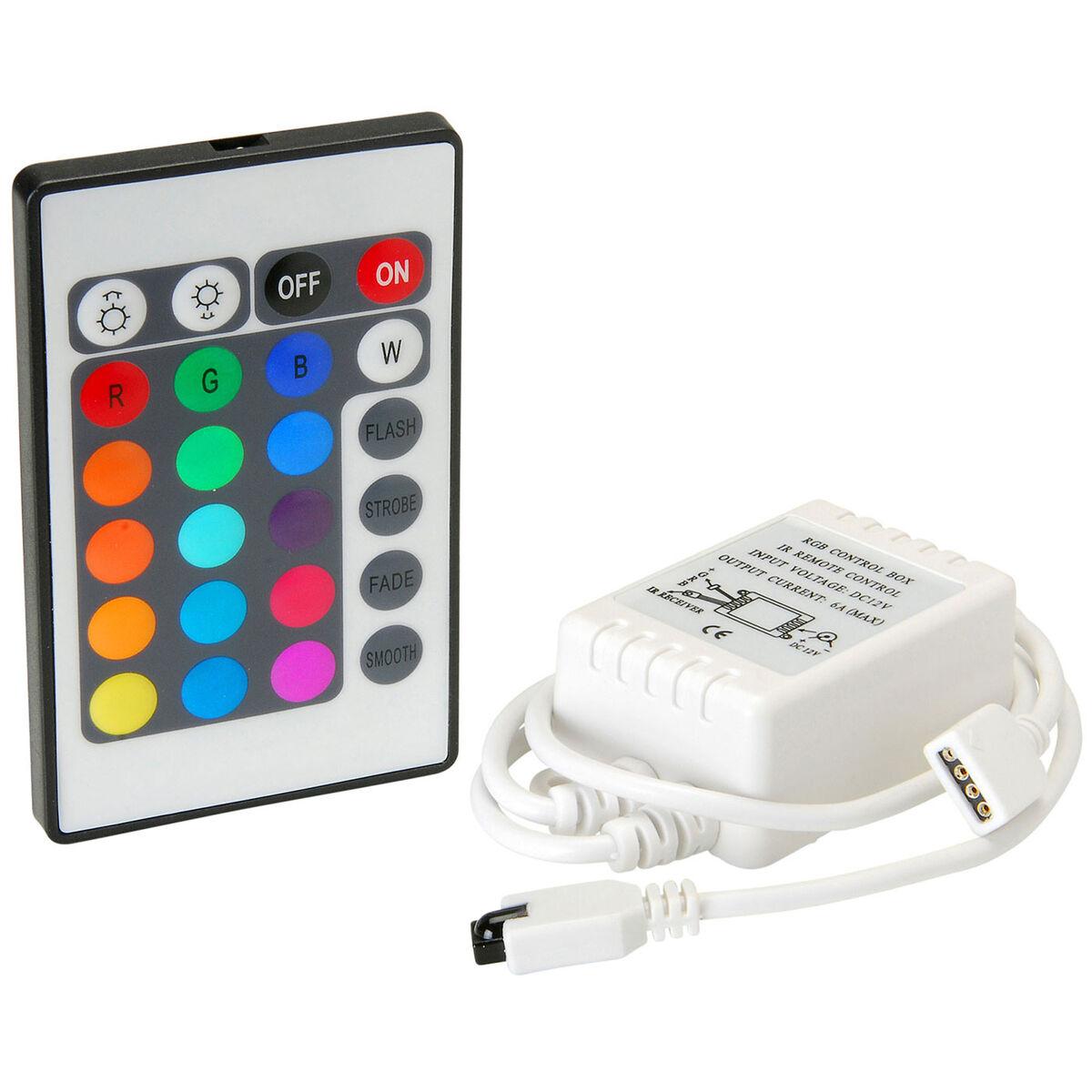 LE 44 Key Remote Controller of RGB LED Strip, Static, Flash