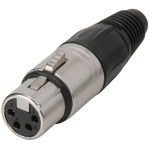 xlr connector 4 pin