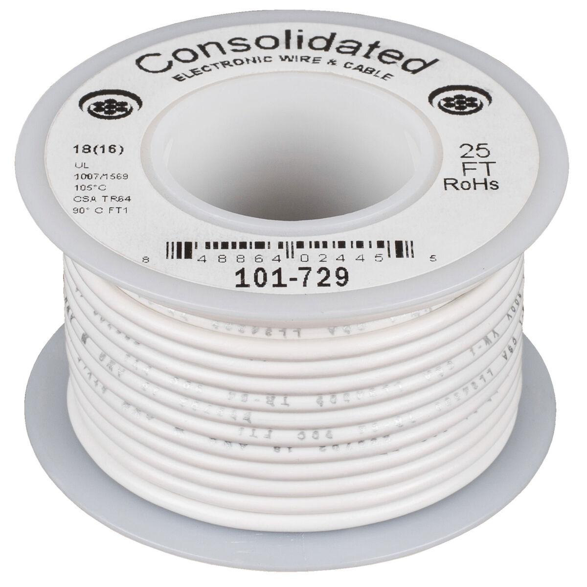 18 AWG UL1007/1569 Hook-Up Wire