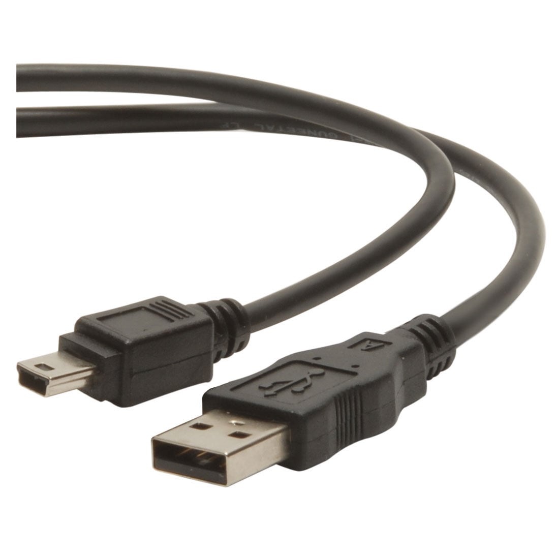 USB 2.0 Cable A to Mini B Black 3 ft.