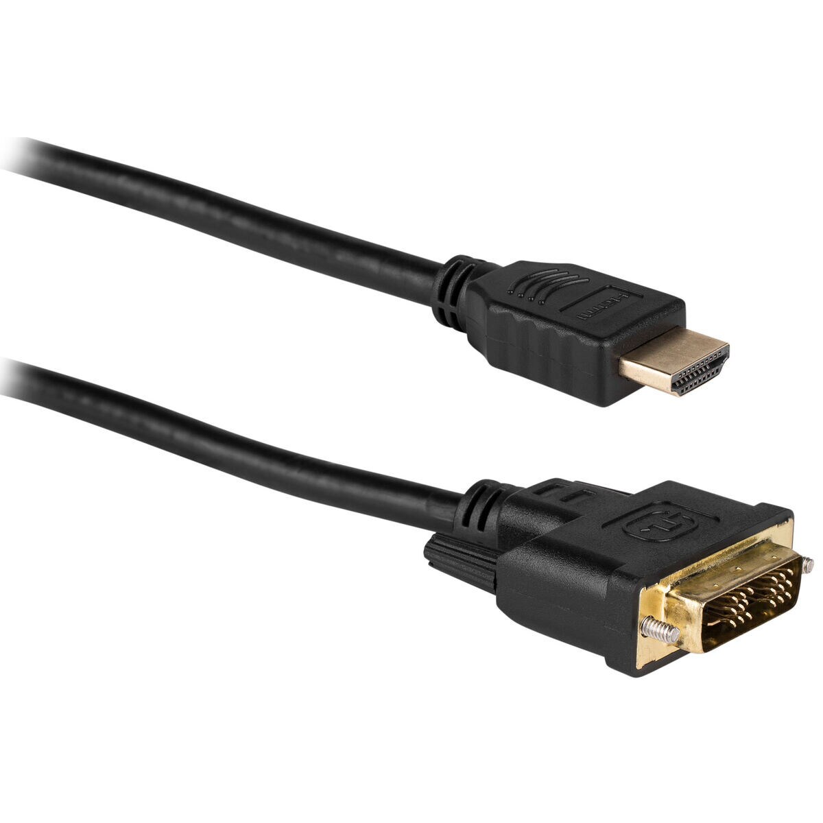 DVI-D Male to HDMI Male Cable Gold Digital HDTV - 10Feet