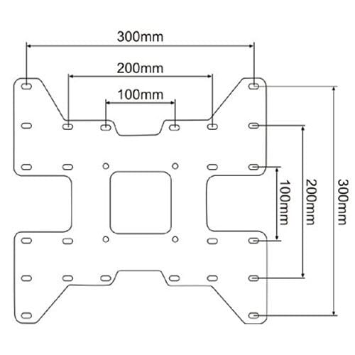 vesa 200 to 300 adapter