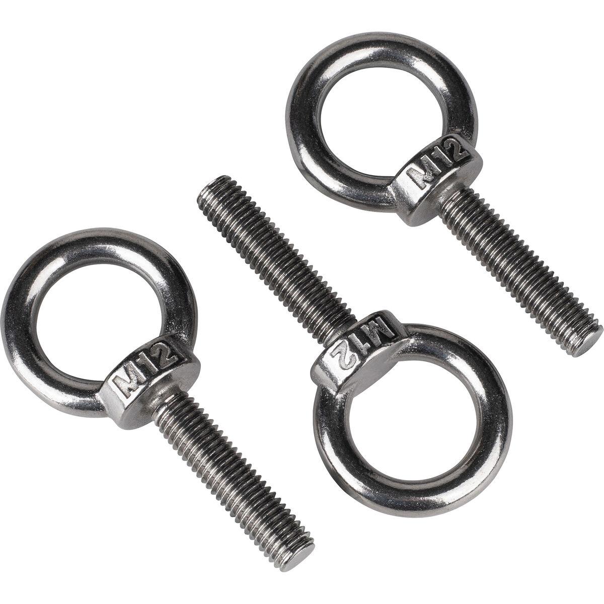 1pcs M12 stainless steel bolts round eyebolt screw fisheye bolt screws  50mm~150mm length - AliExpress