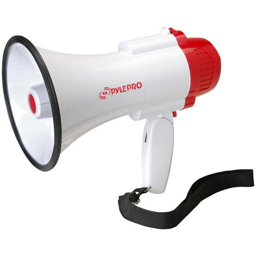 Pyle Pmp30 Professional Megaphone - Bullhorn with Siren