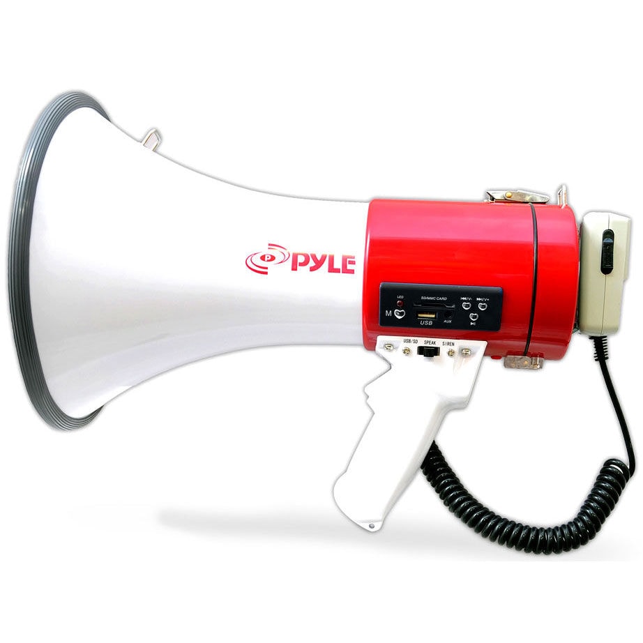 pyle megaphone battery