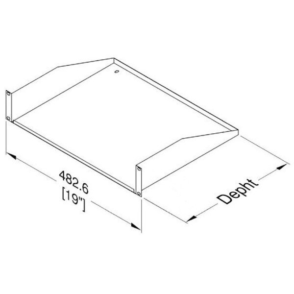 Rack Shelf R1194 3u-4u