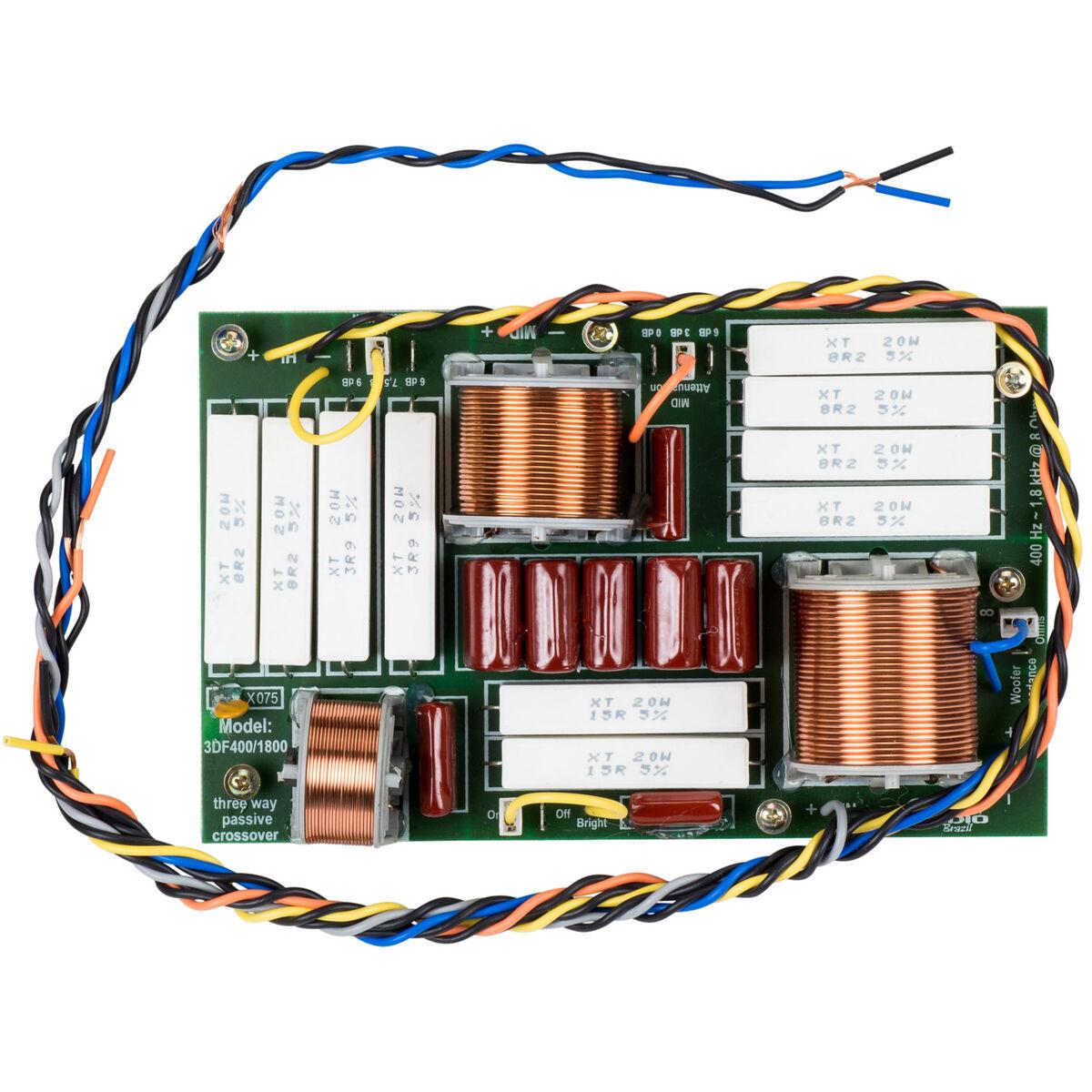 3 way crossover audio board