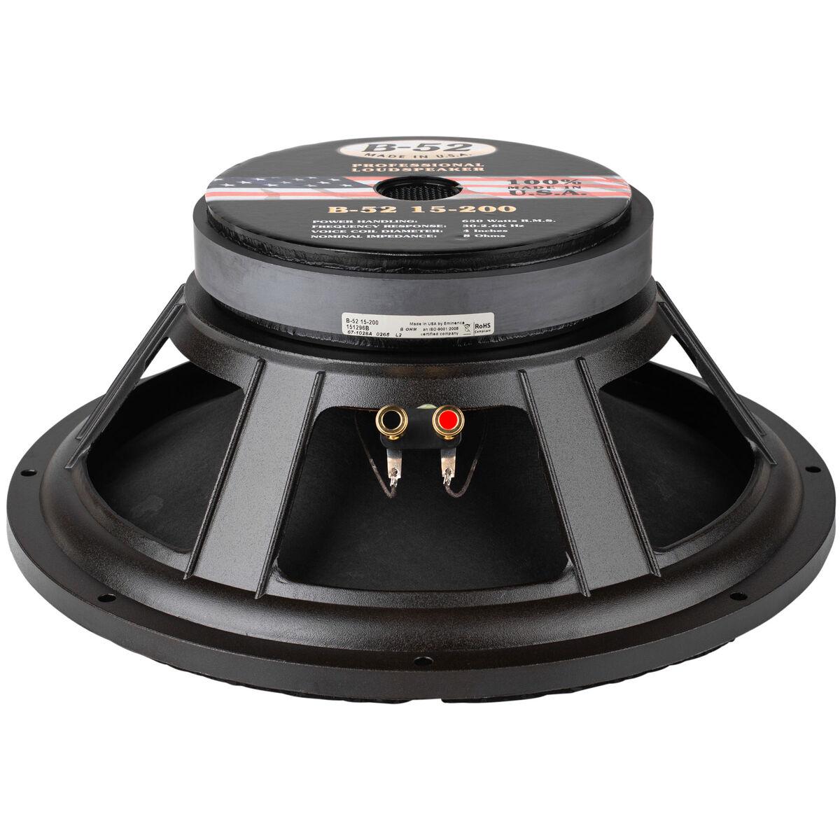 b 52 15 subwoofer