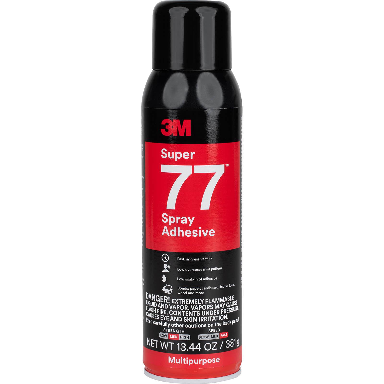 3M Super 77 Spray Adhesive 13.8 oz. Net Wt.