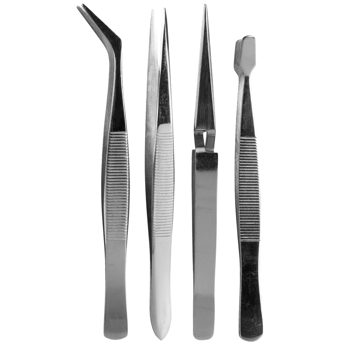 Sona 4-Piece Hobby Tweezer Set, Length 4-5/8 & 4-1-4