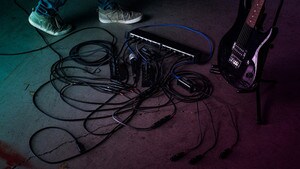 XLR Extenders in use on stage