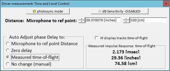 OmniMic 40K Time of Flight Window