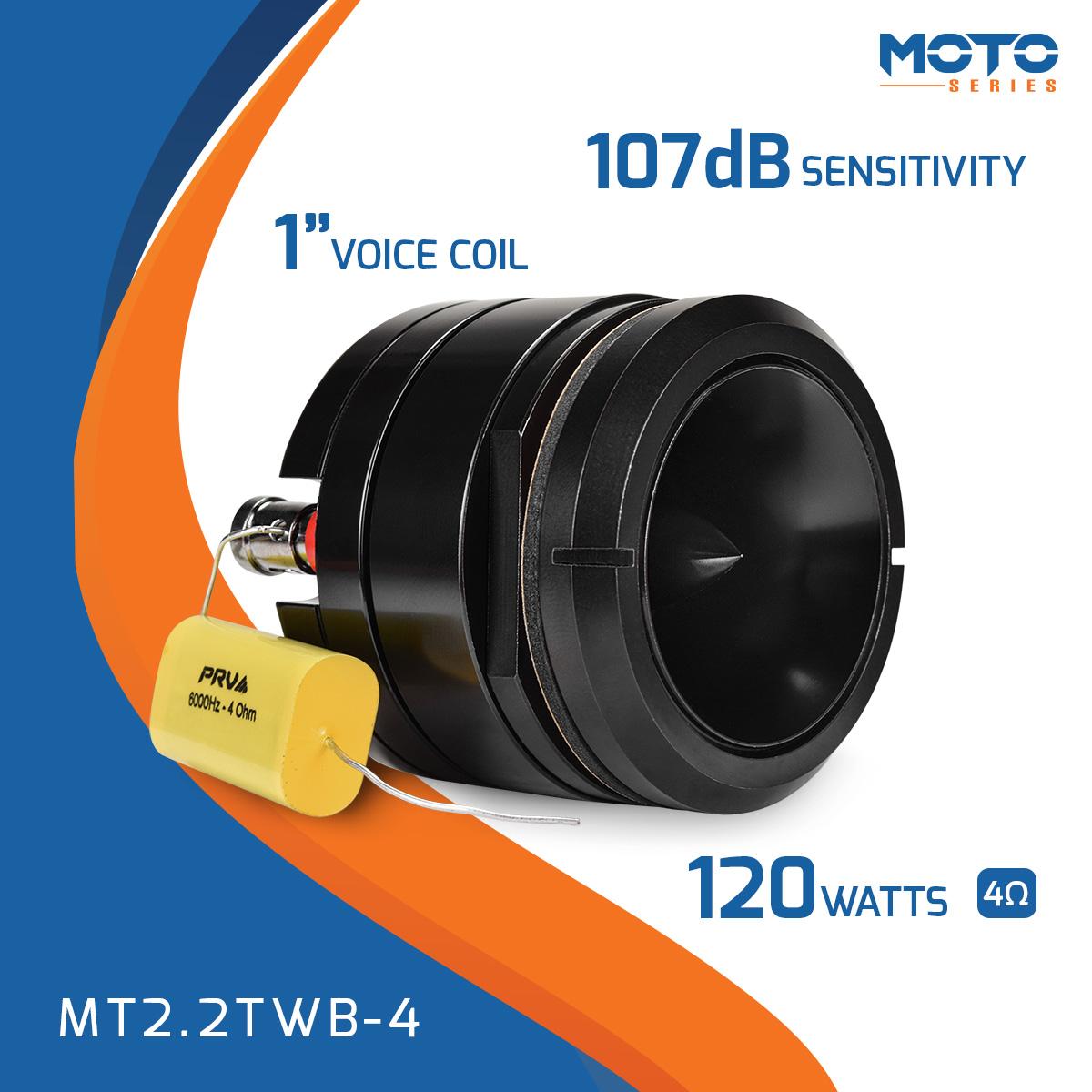 PRV Audio MT2.2TWB-4 Moto Series 2.25