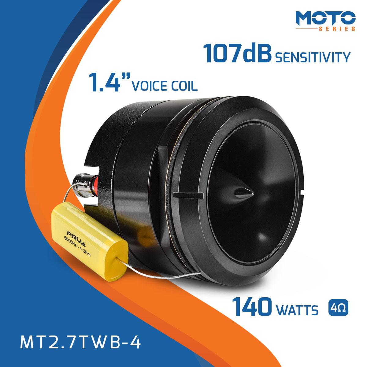 PRV Audio MT2.7TWB-4 Moto Series 2.75