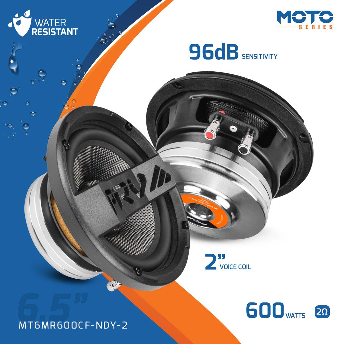 PRV Audio MT6MR600CF-NDY-2 Moto Series 6.5