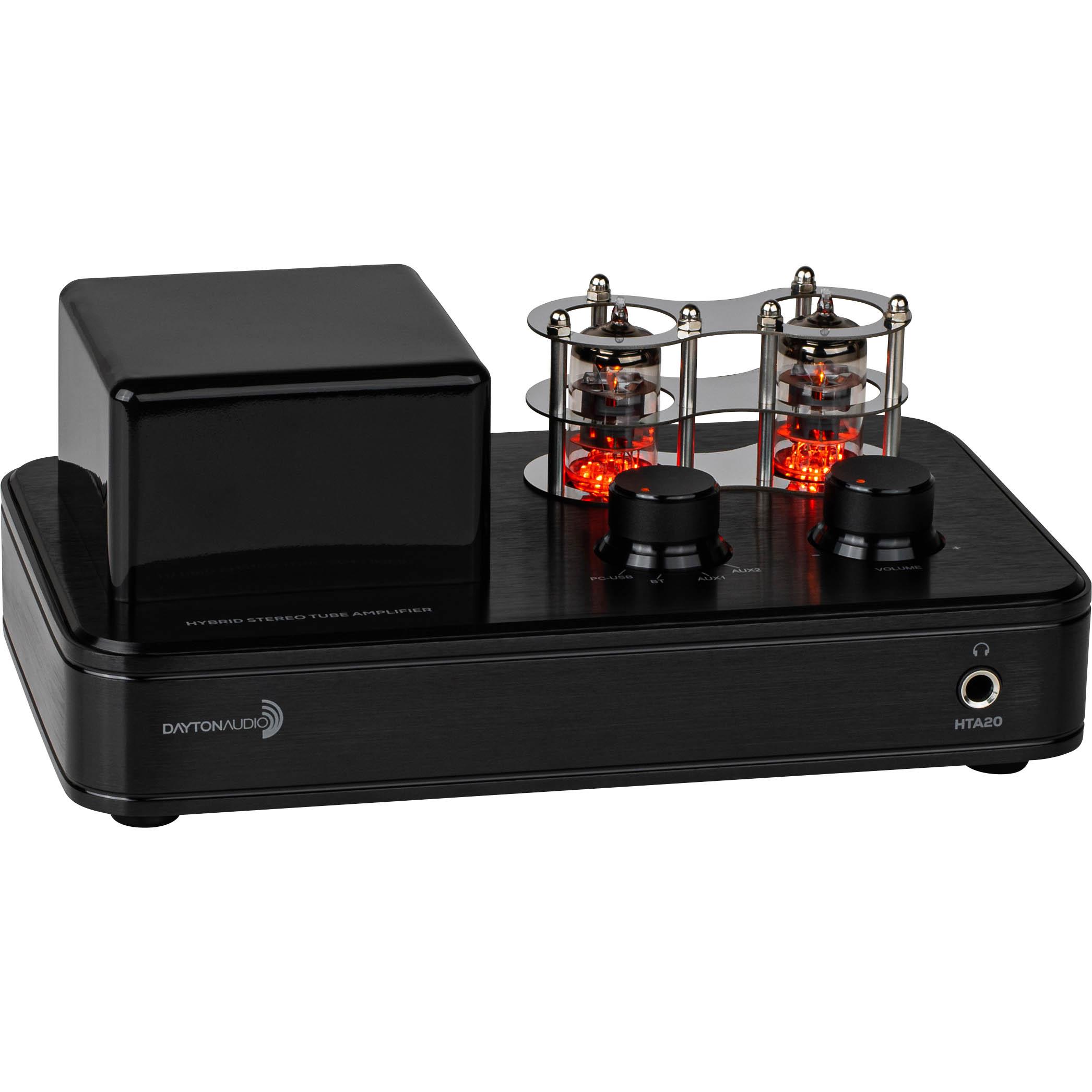 NEW Dayton Audio HTA Series Hybrid Tube Amplifiers