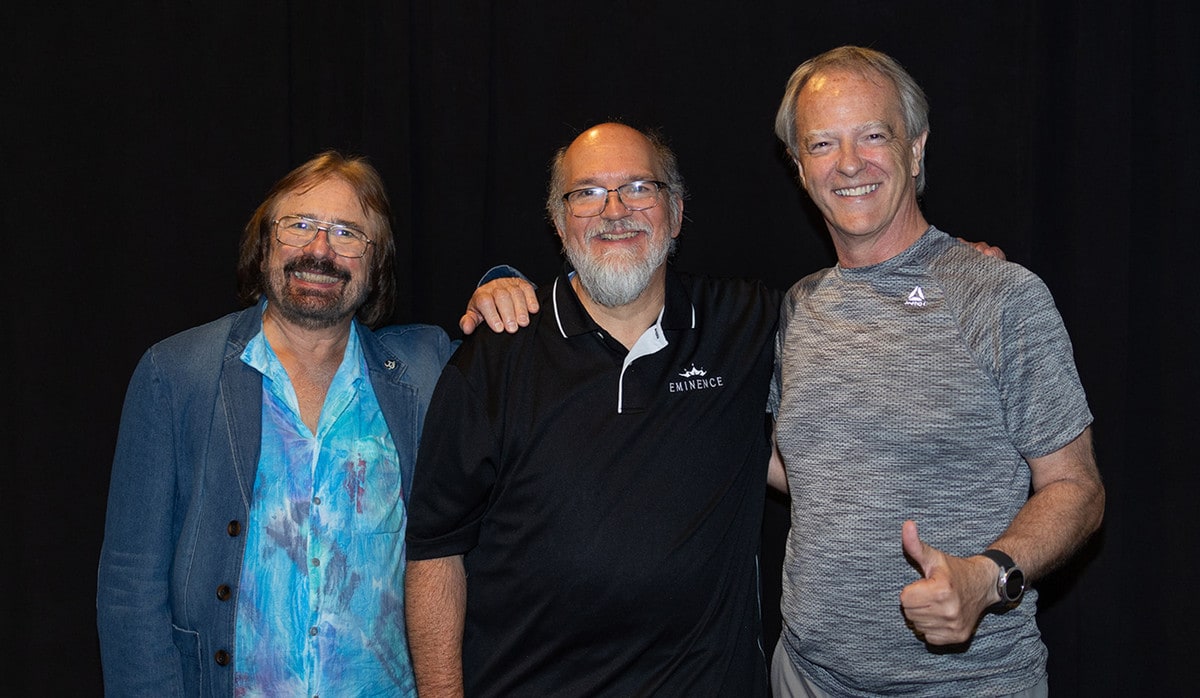 Competition judges together from left to right: Vance Dickason, Jerry McNutt, Andrew Jones